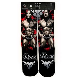 Odd Sox The Rock Crew Socks Mens Womens WWE Wrestling